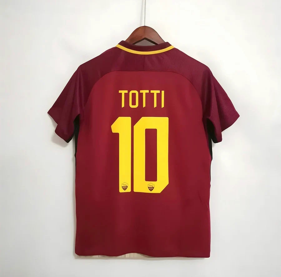 Maillot football AS Roma domicile 2017/18 TOTTI #10