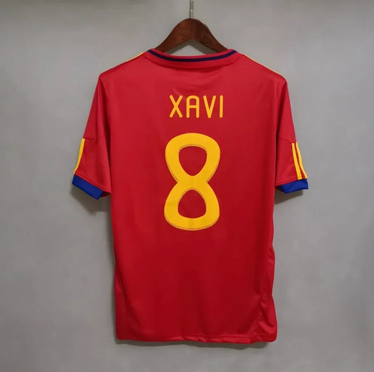 Maillot Espagne Spain XAVI domicile 2010