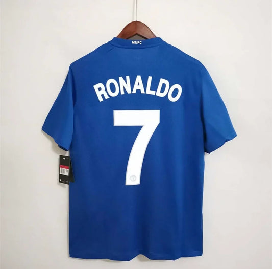 Maillot Manchester United RONALDO exterieur 2008/09