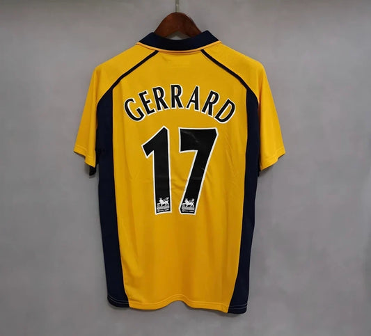 Maillot Liverpool exterieur 2001/02 GERRARD #17