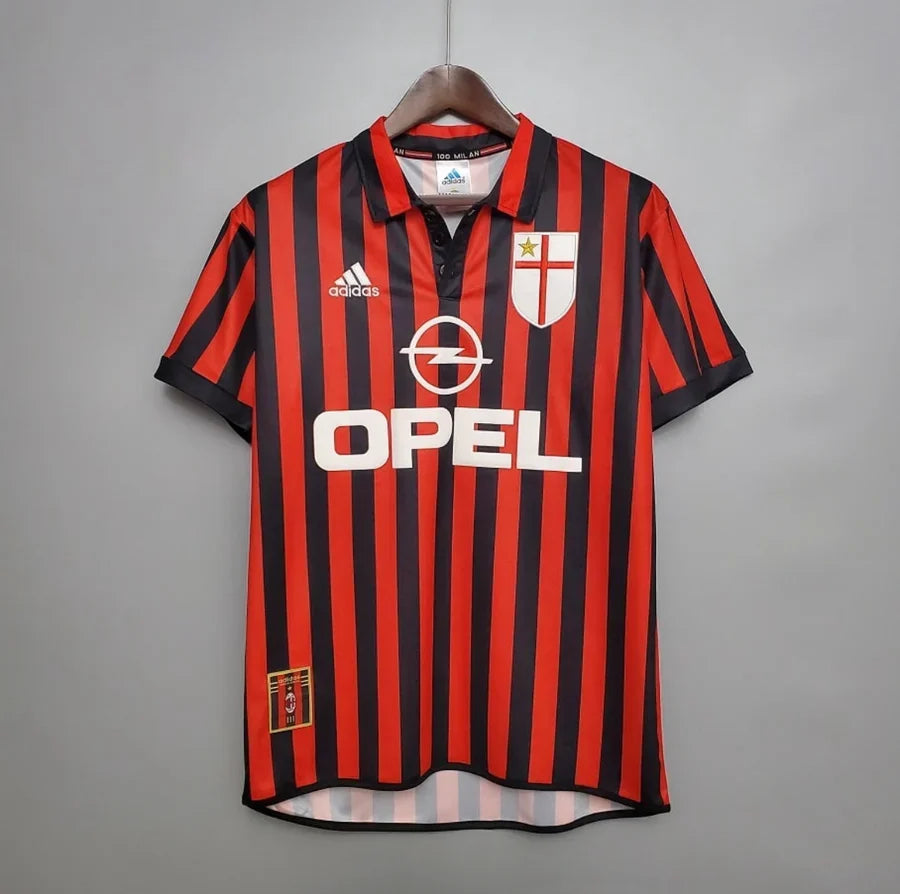 Maillot Milan AC domicile 1999/00