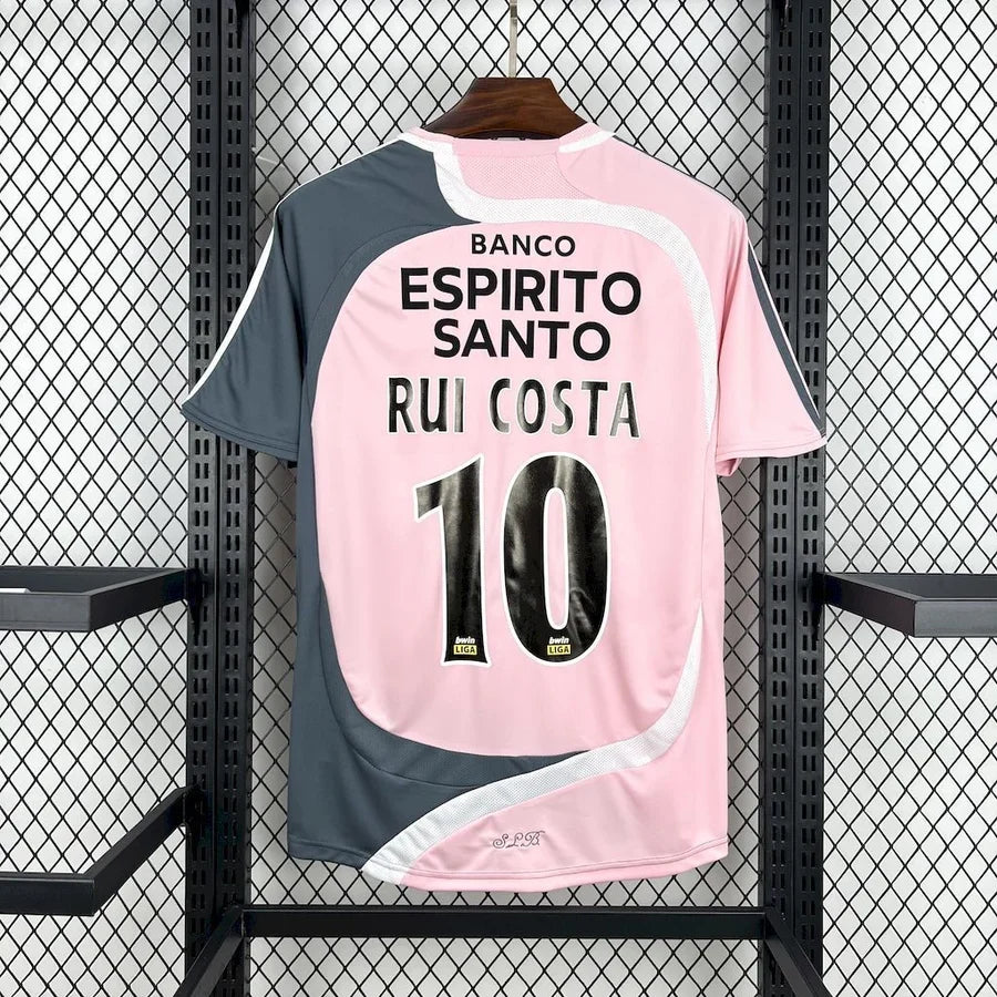 Maillot football Benfica extérieur 2007/08 RUI COSTA #10