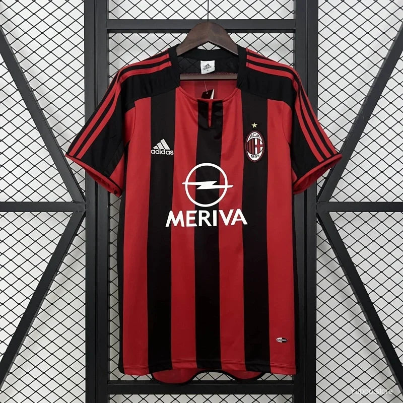 Maillot football Milan AC domicile 2003/04