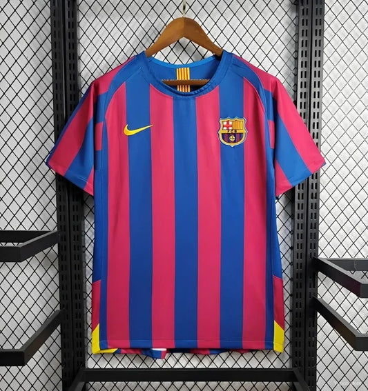 Maillot football FC Barcelone Barcelona domicile 2005/06