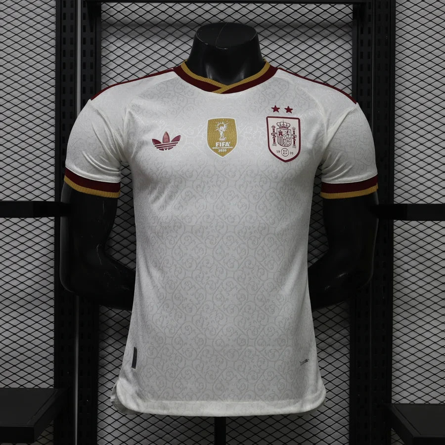 Maillot football Espagne/Spain extérieur 2 étoiles Champion ⭐️⭐️ Player Version 2026/27