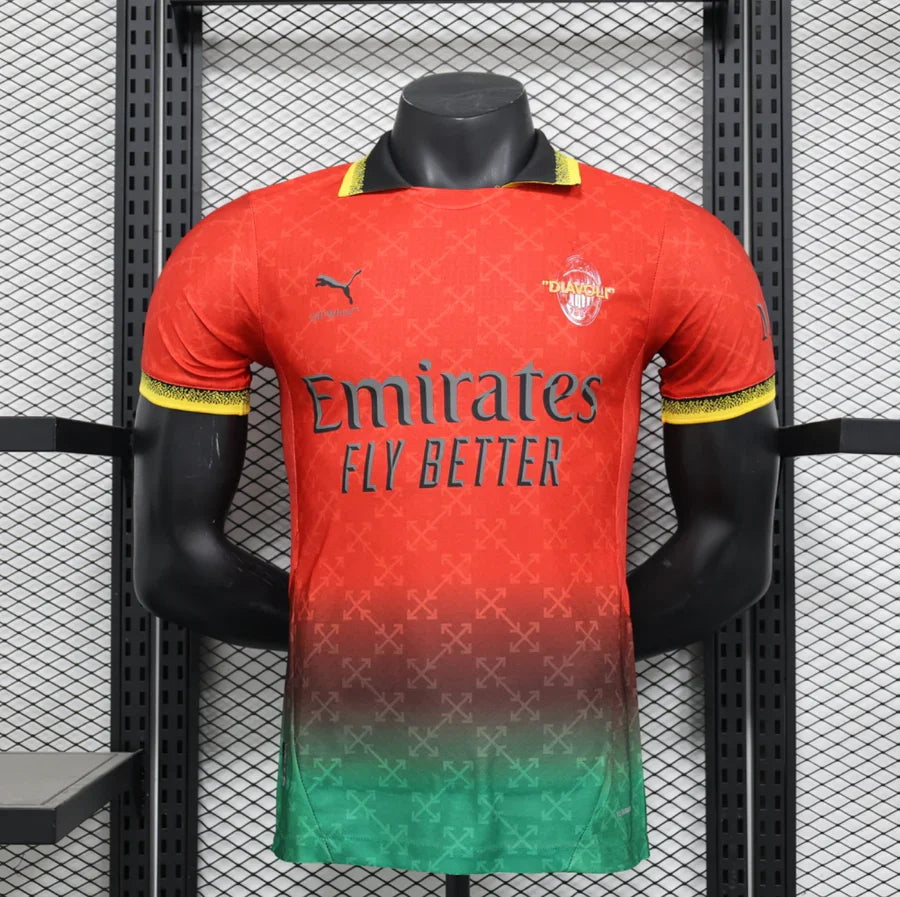 Maillot football Milan AC domicile Player Version 2025/26