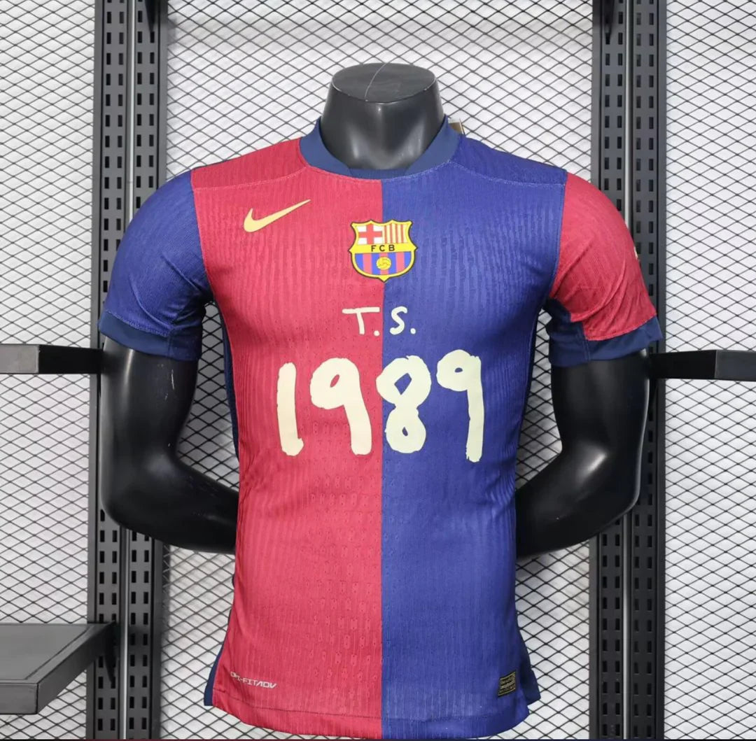 Maillot Barcelone/Barcelona domicile 1989 Player Version 2025/26