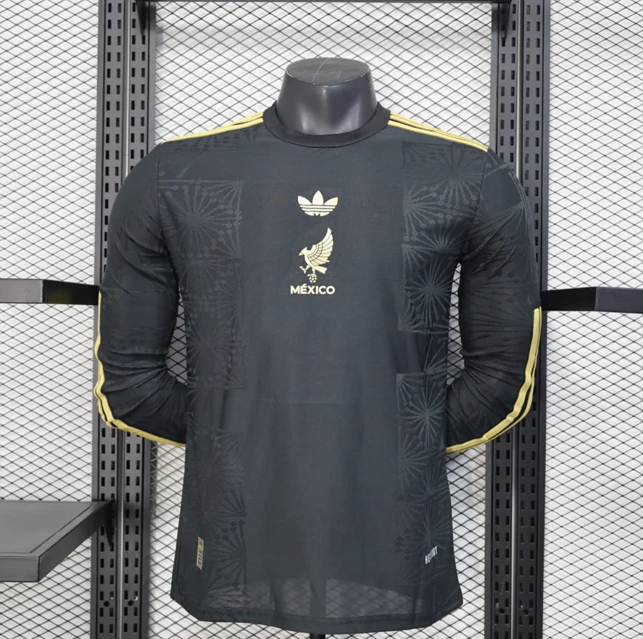 Maillot football Mexique Mexico Noir 25 Gold manches longues * Player Version * 2025/26