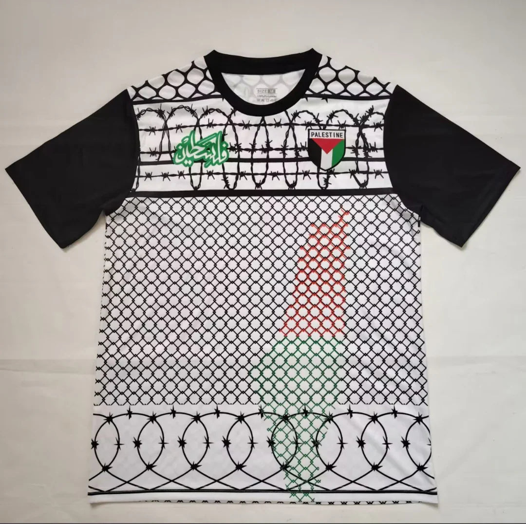 Maillot football Palestine / Palestina FC Palestino Falistīn Noir Black فلسطين 2025/26