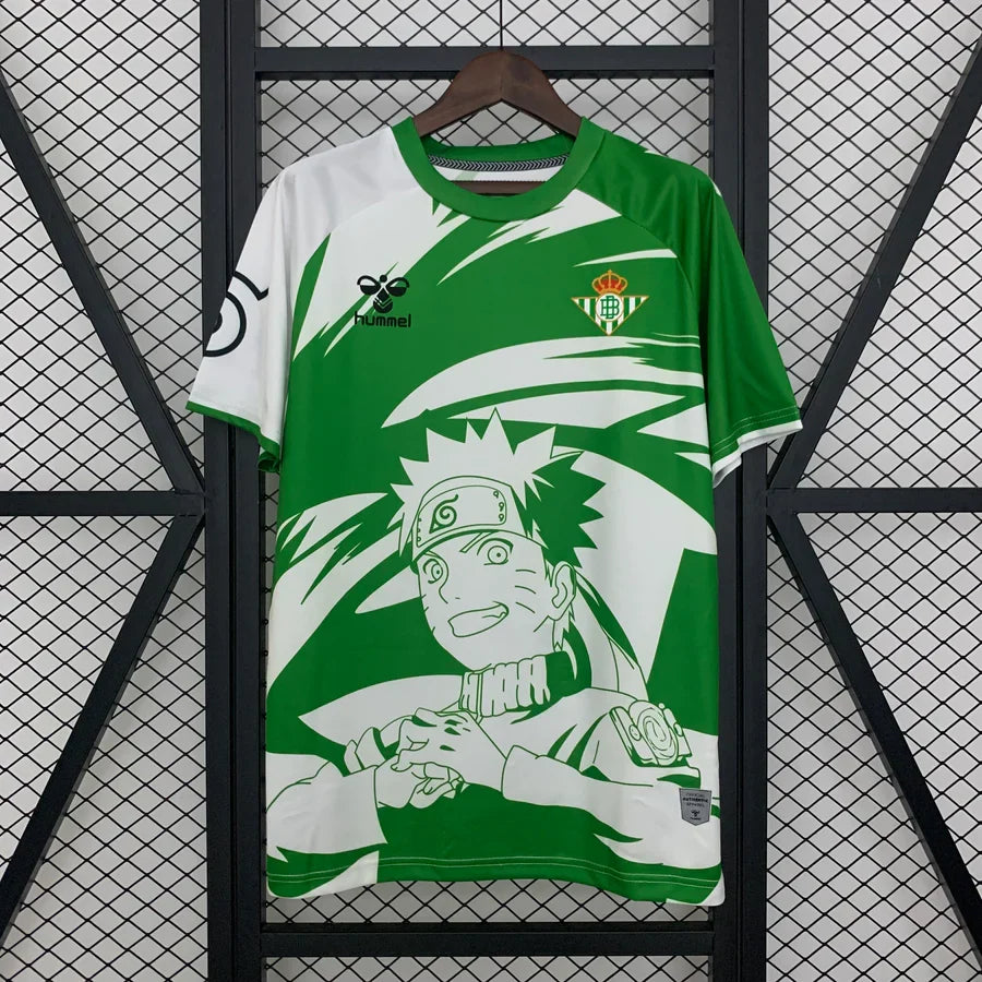 Maillot football Real Betis Séville Naruto 2025/26