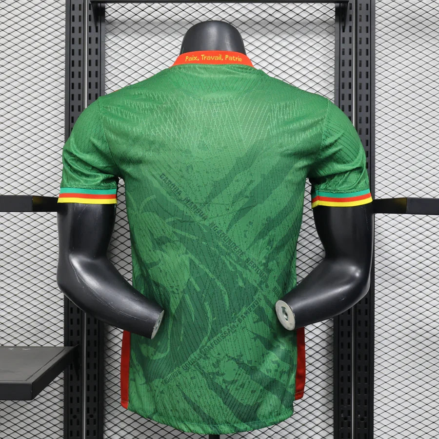Maillot Cameroun/Cameroon domicile/vert * Player Version * CAN/CAF 2025/26