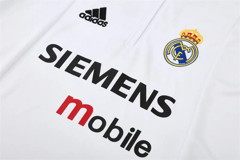 Sweat Haut de survêtement Real Madrid – Édition Rétro 2004/05