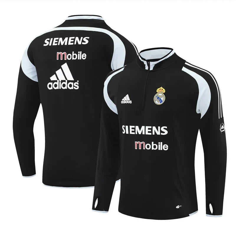 Sweat Haut de survêtement Real Madrid – Édition Rétro 2004/05
