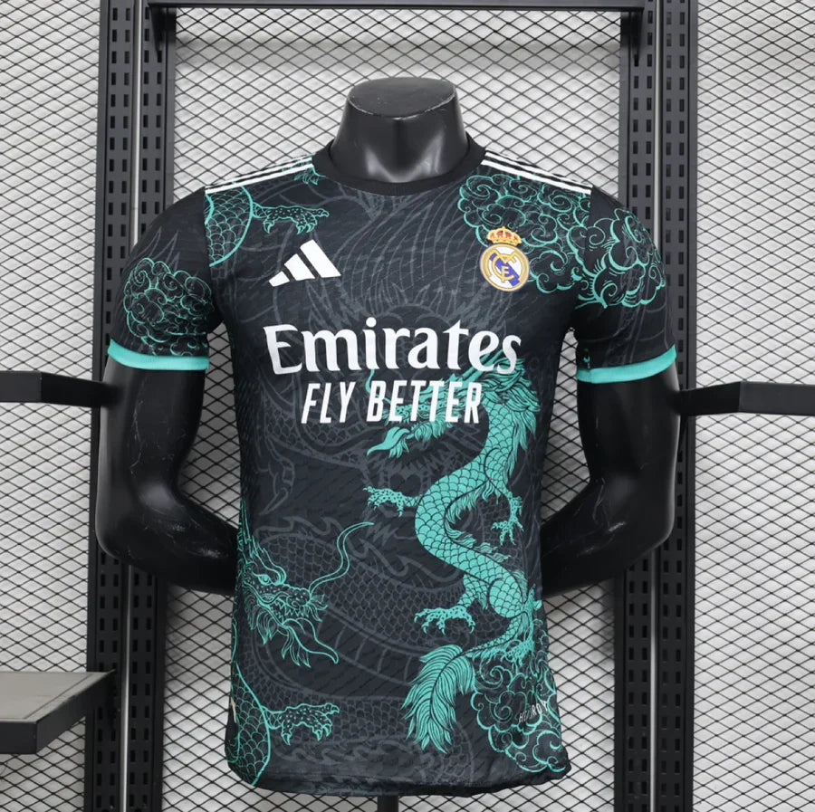 Maillot football Real Madrid Green Dragon Player Version 2025/26