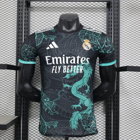 Maillot football Real Madrid Green Dragon Player Version 2025/26