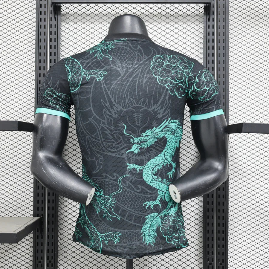Maillot football Real Madrid Green Dragon Player Version 2025/26