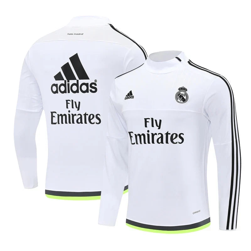 Sweat Haut de survêtement Real Madrid – Édition Rétro 2015/16