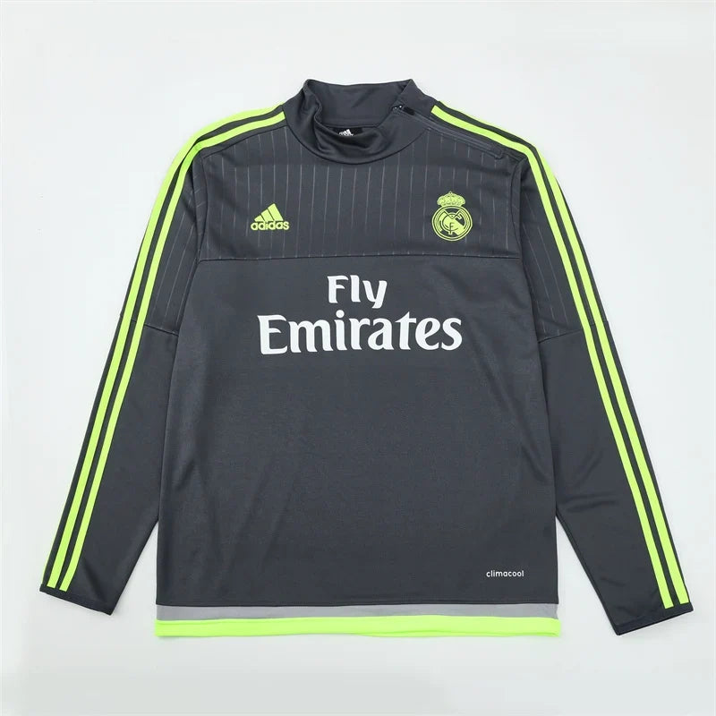 Sweat Haut de survêtement Real Madrid – Édition Rétro 2015/16