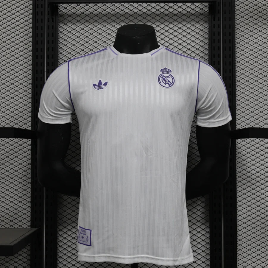Maillot football Real Madrid Blanc Violet Player Version 2025/26
