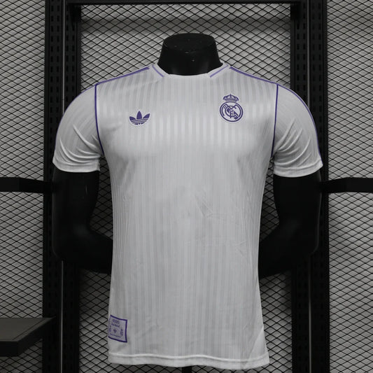 Maillot football Real Madrid Blanc Violet Player Version 2025/26