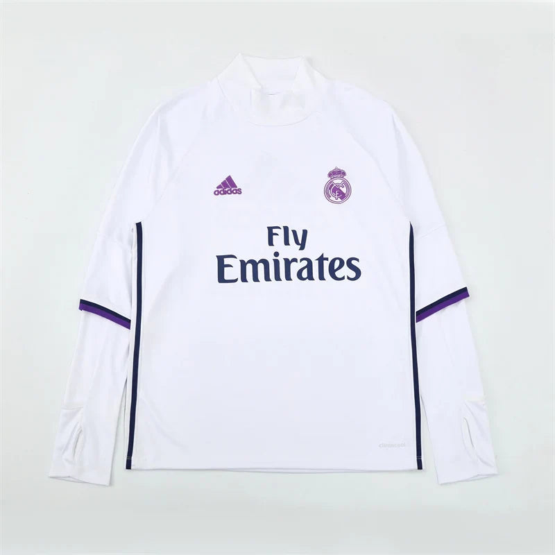 Sweat Haut de survêtement Real Madrid – Édition Rétro 2016/17