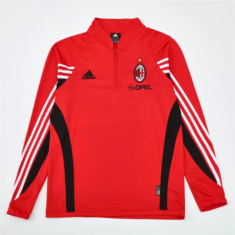 Sweat Haut de survêtement Milan AC – Édition Rétro 2003/04