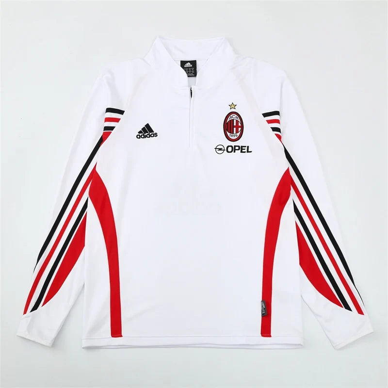 Sweat Haut de survêtement Milan AC – Édition Rétro 2003/04