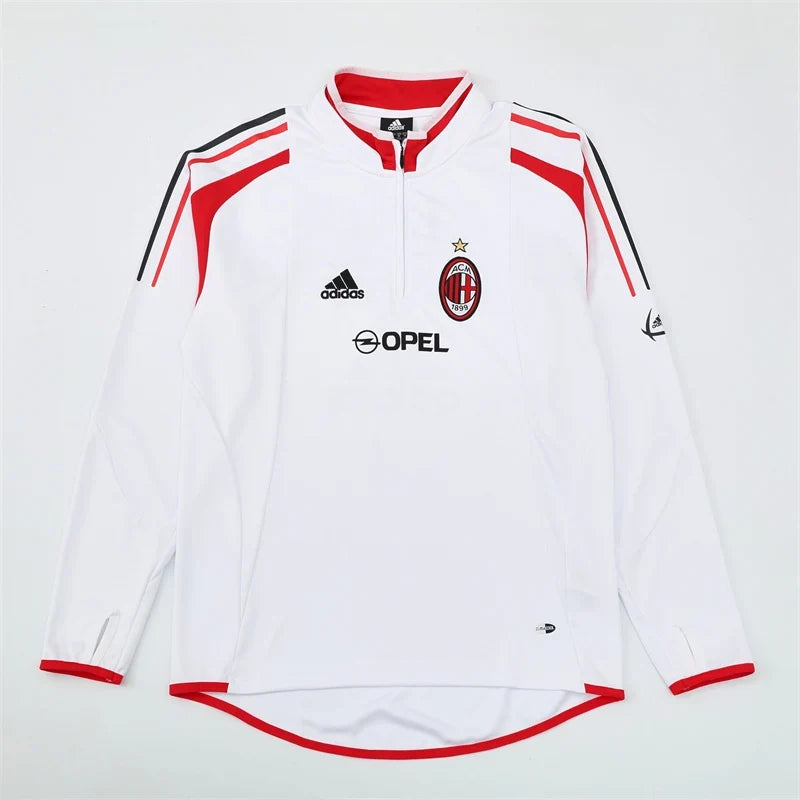 Sweat Haut de survêtement Milan AC – Édition Rétro 2004/05