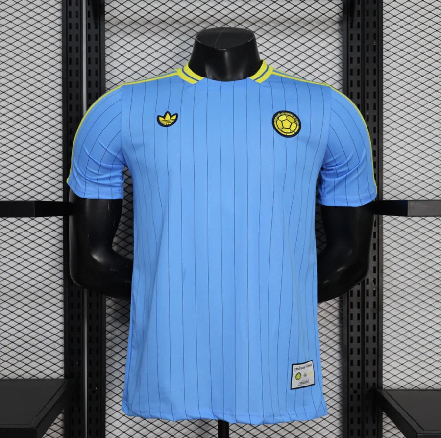 Maillot Polo football Colombie Colombia Rétro Player Version 2025/26