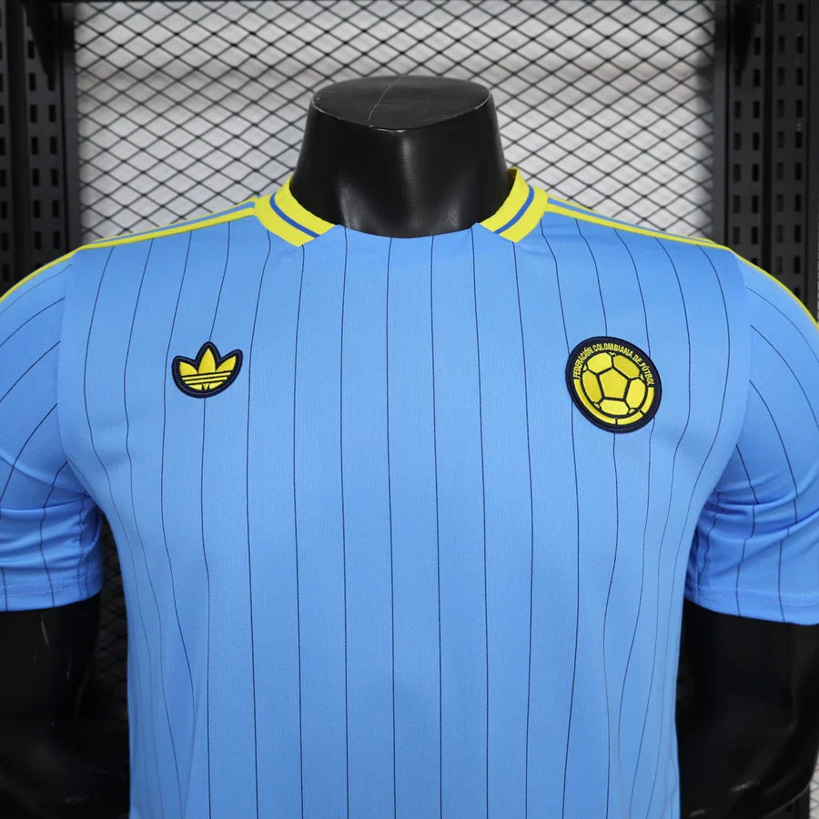 Maillot Polo football Colombie Colombia Rétro Player Version 2025/26