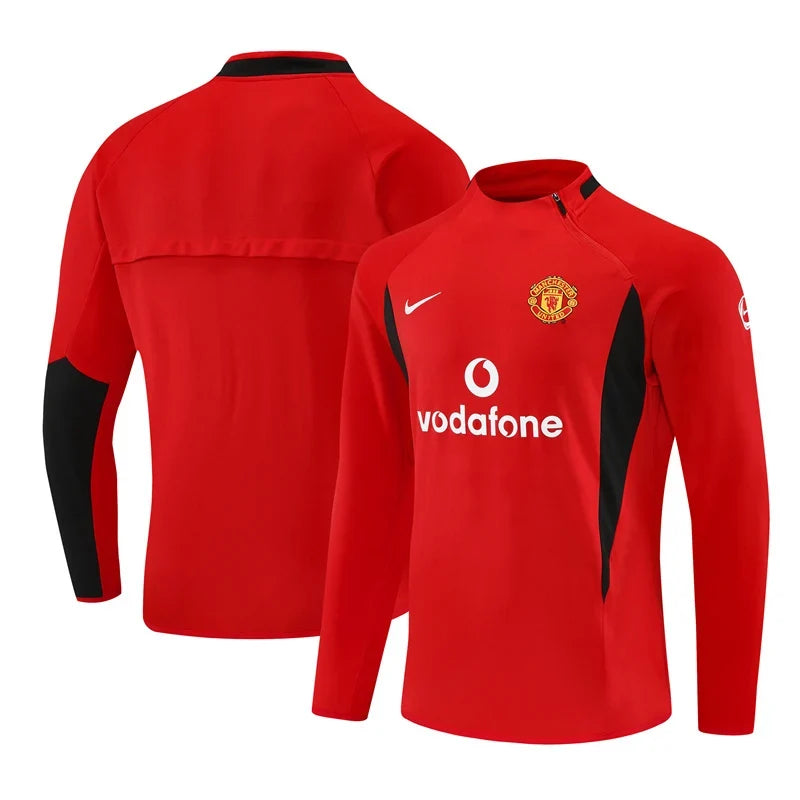 Sweat Haut de survêtement Manchester United – Édition Rétro 2002/03