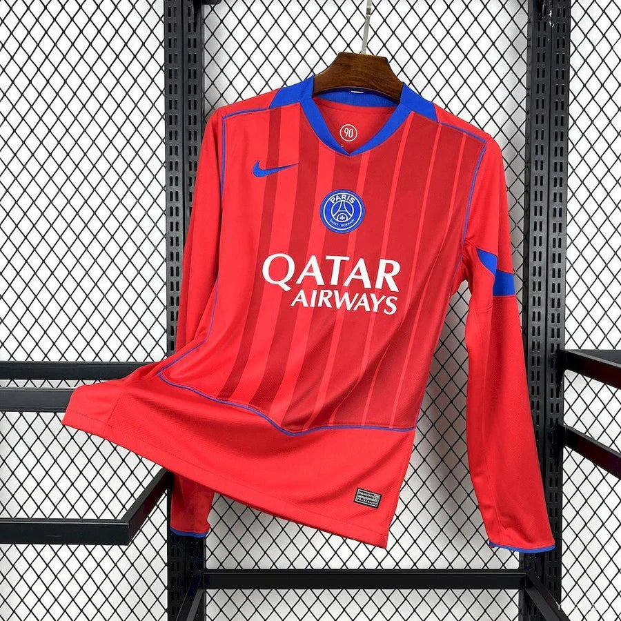 Maillot football PSG Paris-Saint-Germain 4e fourth 2025/26- MANCHES LONGUES