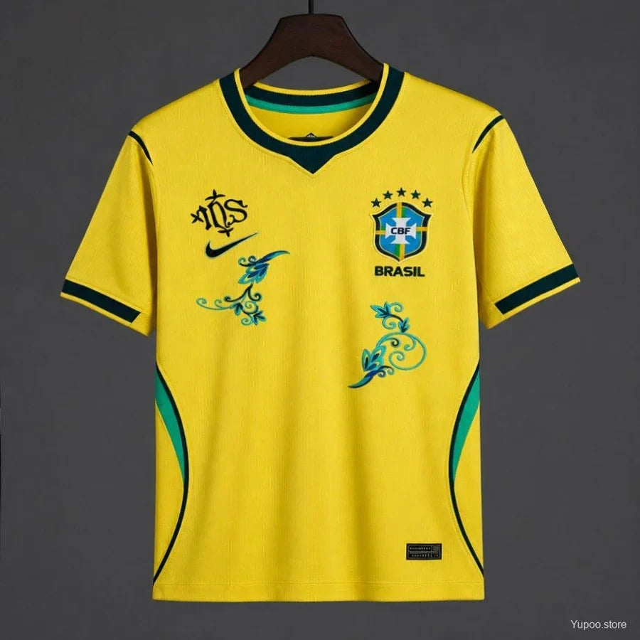 Maillot football Brésil Brazil domicile édition flower 2026/27