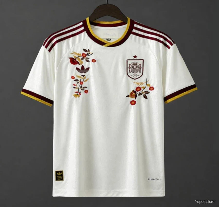 Maillot football Espagne Spain extérieur édition flower 2026/27