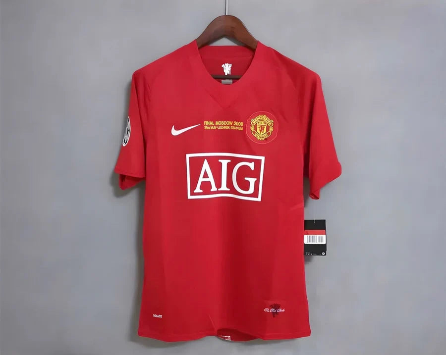 Maillot Manchester United RONALDO domicile FINAL 2008