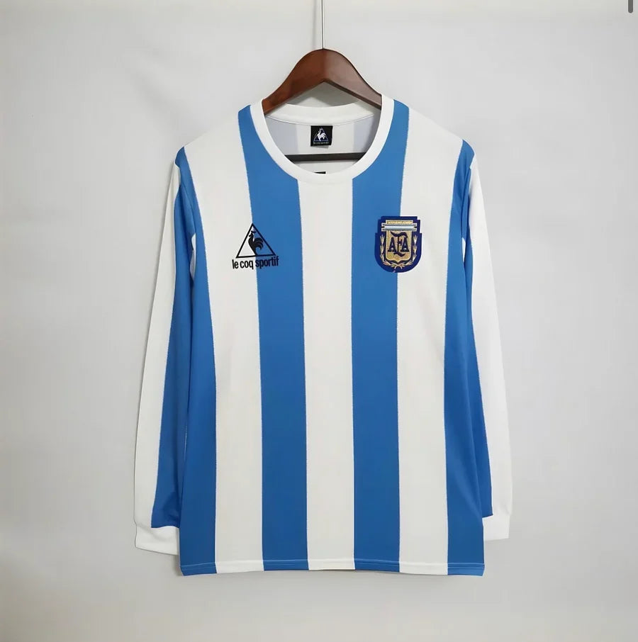 Maillot Argentine/Argentina MARADONA domicile LS 1986