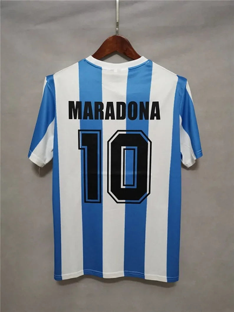 Maillot Argentine/Argentina MARADONA domicile 1986