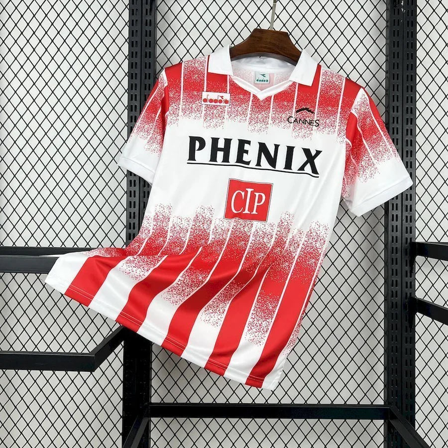 Maillot football AS Cannes domicile 1991/92