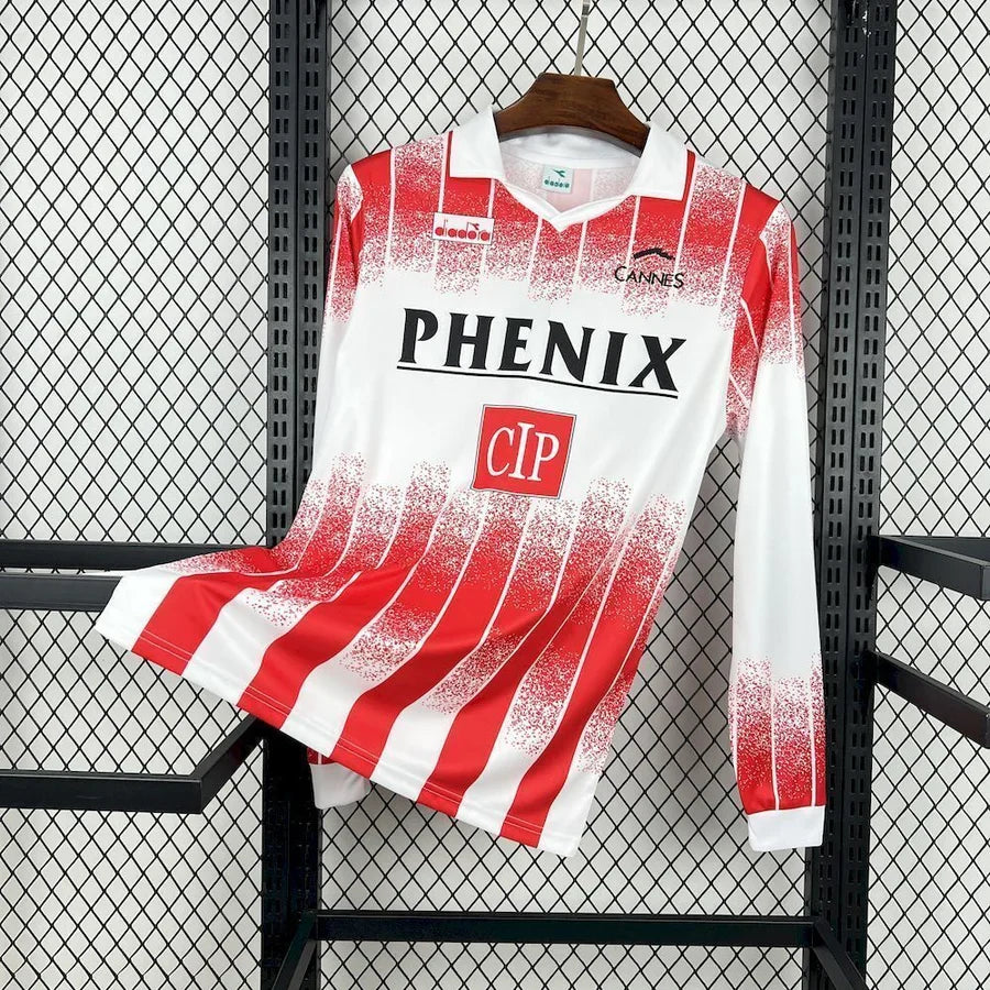 Maillot football AS Cannes domicile 1991/92