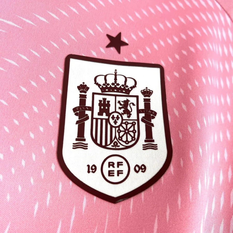 Maillot football Espagne Spain Gardien Rose 2026/27
