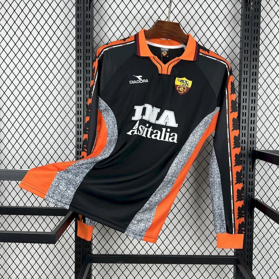 Maillot football AS Roma 3e third manches longues 1998/99