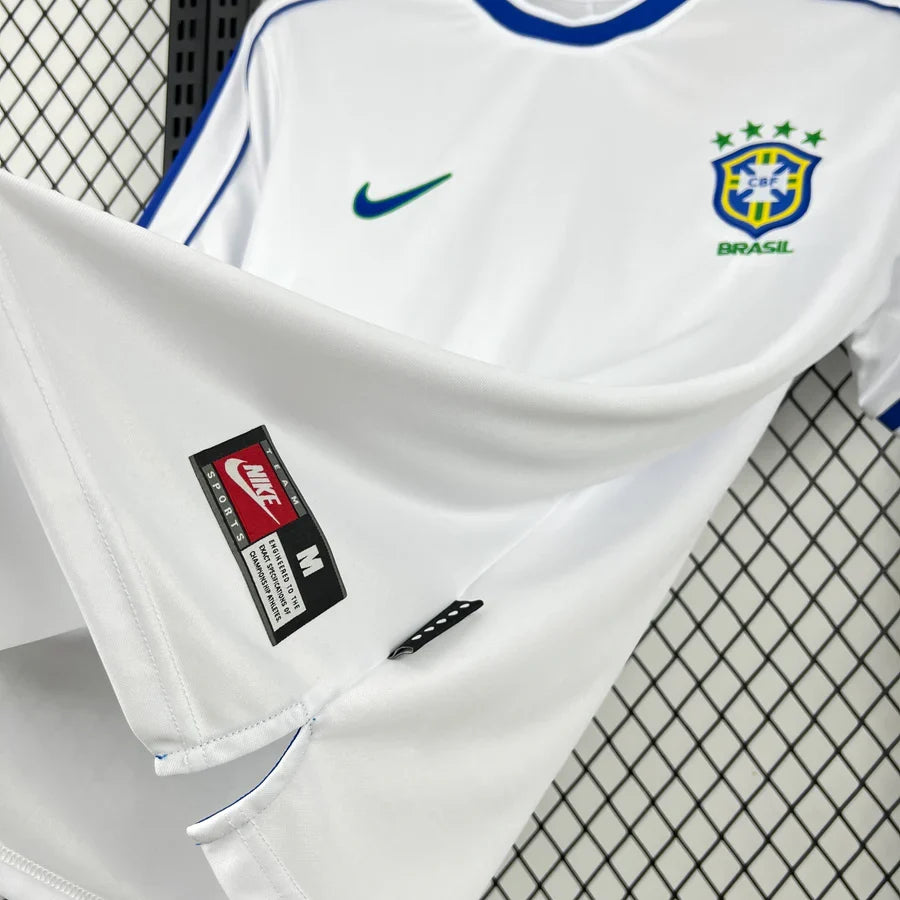 Maillot football Brésil Brazil Blanc 1998