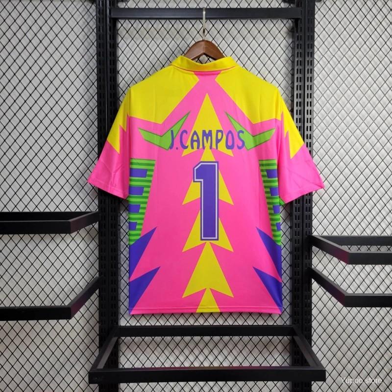 Maillot football Mexique/Mexico 1998 J.CAMPOS #1