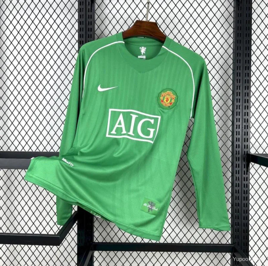 Maillot football Manchester United Gardien Goalkeeper 2007/08