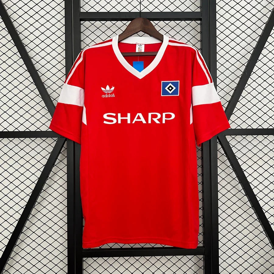 Maillot football Hambourg extérieur 1988