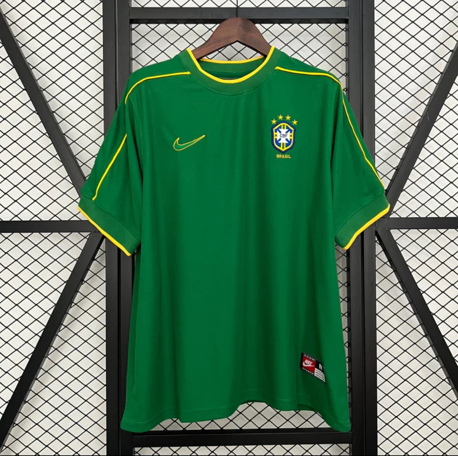 Maillot football Brésil Brazil Gardien Goalkeeper 1998