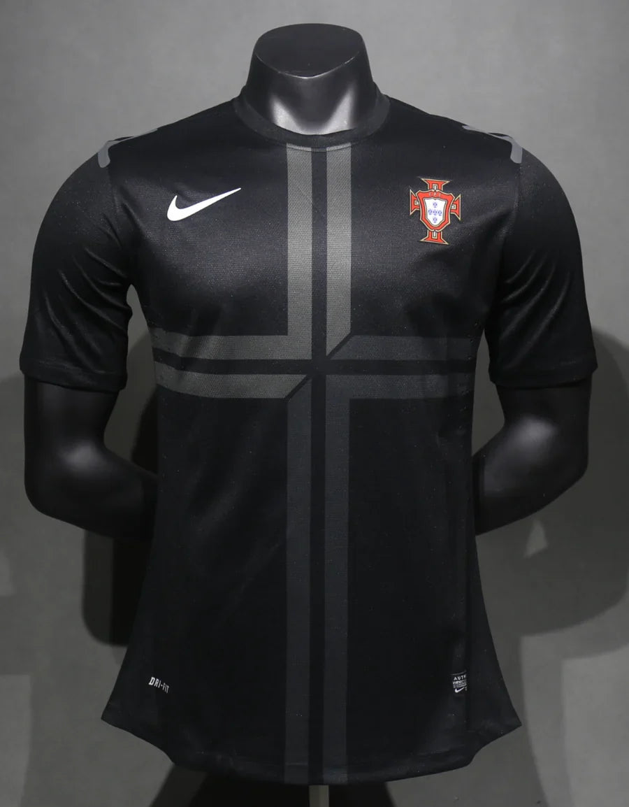 Maillot football Portugal Player Version extérieur noir 2013
