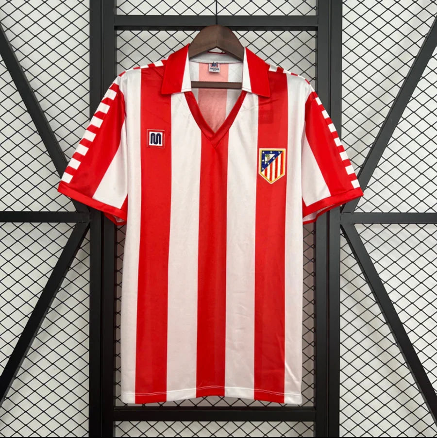 Maillot football Atletico Madrid domicile 1982/83