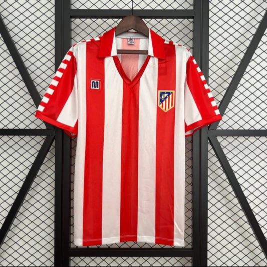 Maillot football Atletico Madrid domicile 1982/83