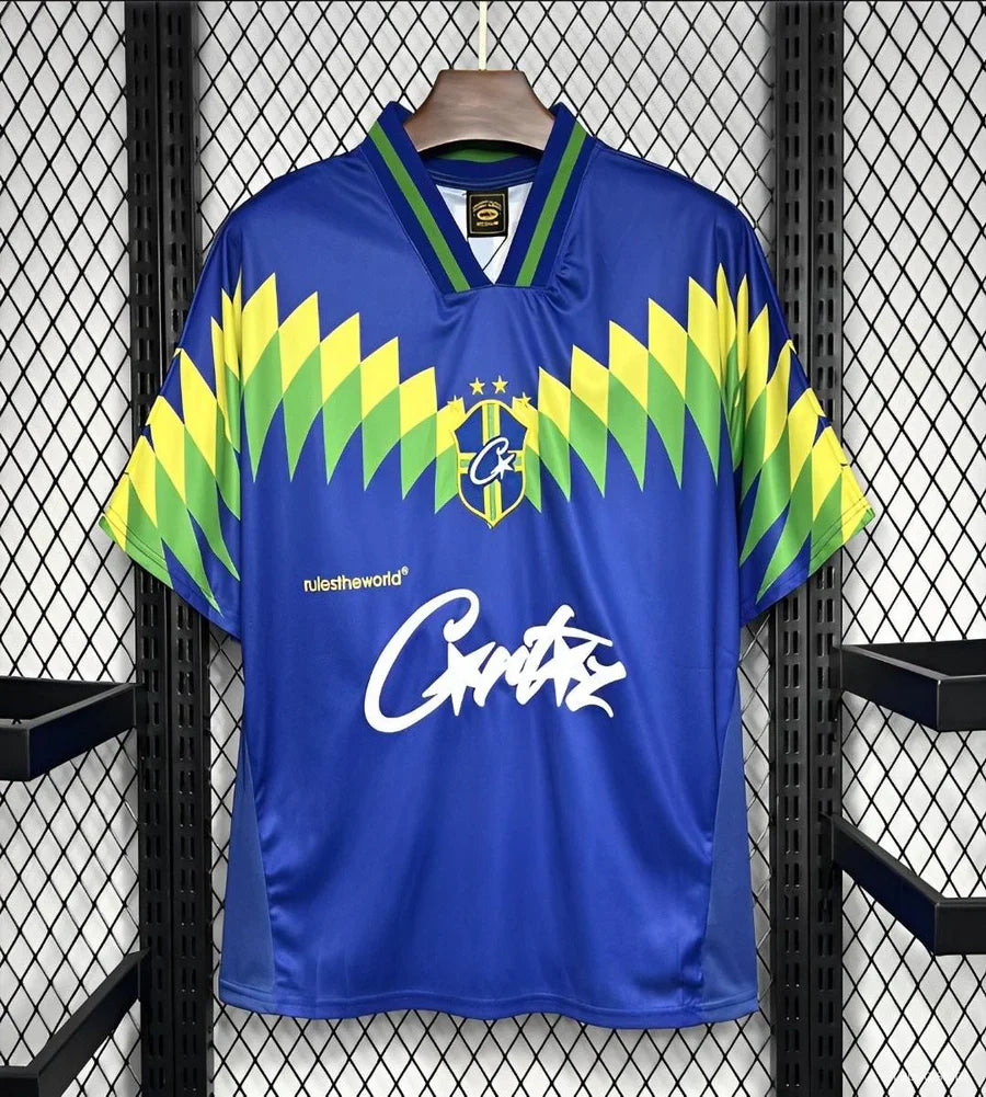 Maillot football Brésil Brazil Corteiz extérieur 1995